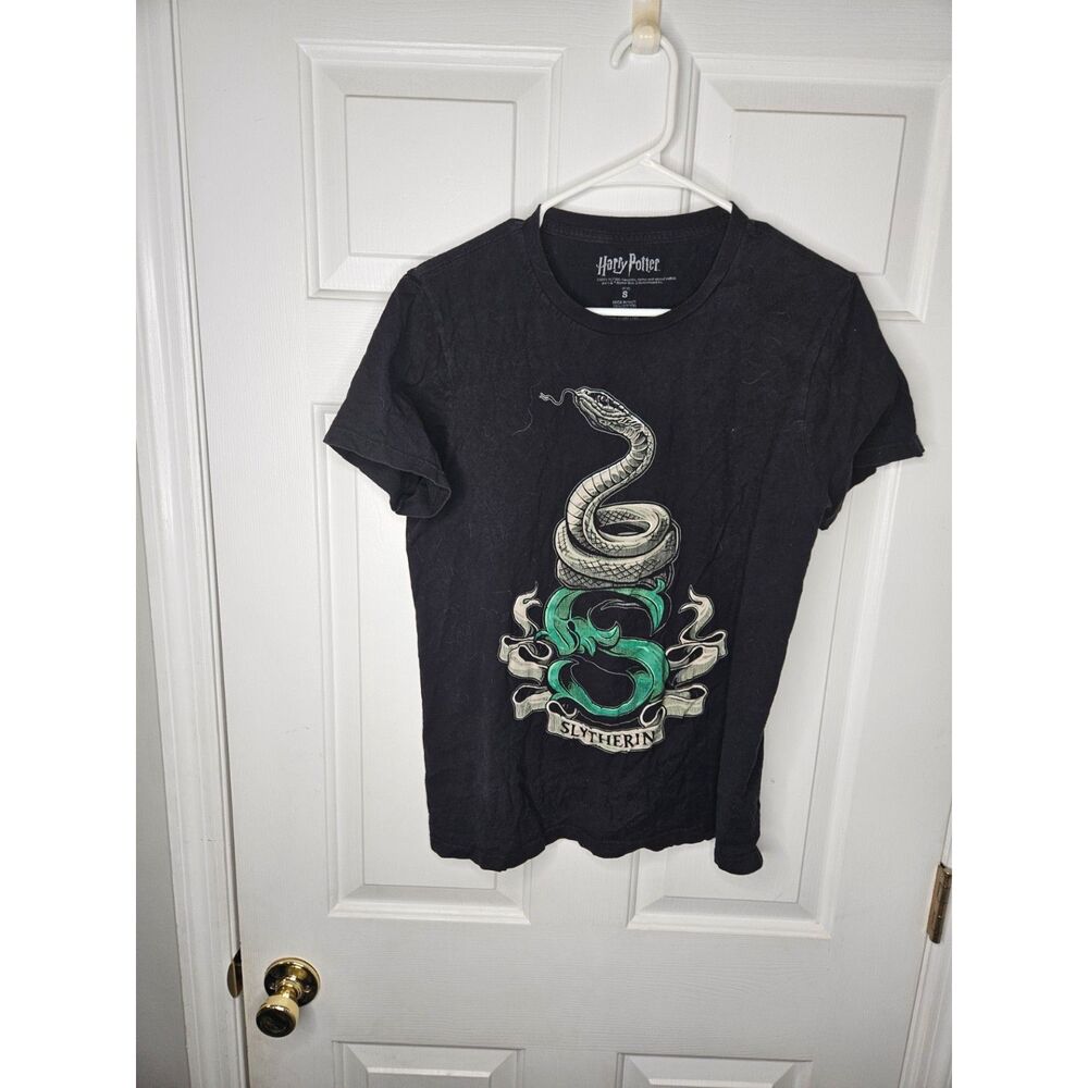 Harry Potter Slytherin Shirt Size Small Black